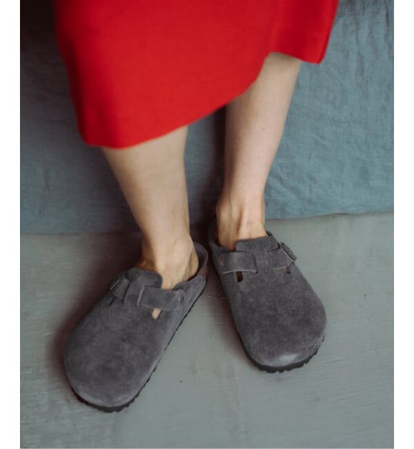 SLOBE IENA「《WEB限定サイズあり》BIRKENSTOCK/ビルケンシュトック Boston」|スリッポン|