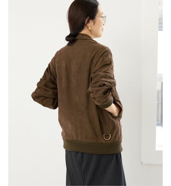 IENA「CINQUANTA/チンクアンタ 別注SWEDISH MILITARY TYPE BLOUSON ブルゾン R-530」|ライダースジャケット|