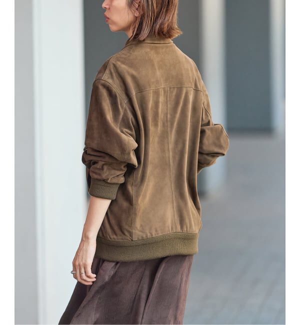 IENA「CINQUANTA/チンクアンタ 別注SWEDISH MILITARY TYPE BLOUSON ブルゾン R-530」|ライダースジャケット|