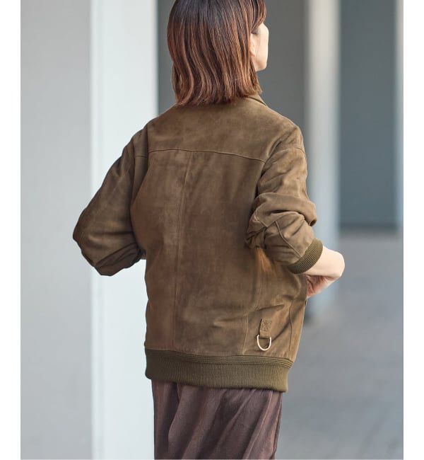 IENA「CINQUANTA/チンクアンタ 別注SWEDISH MILITARY TYPE BLOUSON ブルゾン R-530」|ライダースジャケット|
