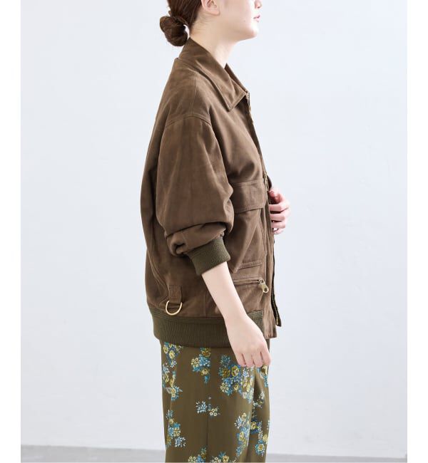 IENA「CINQUANTA/チンクアンタ 別注SWEDISH MILITARY TYPE BLOUSON ブルゾン R-530」|ライダースジャケット|