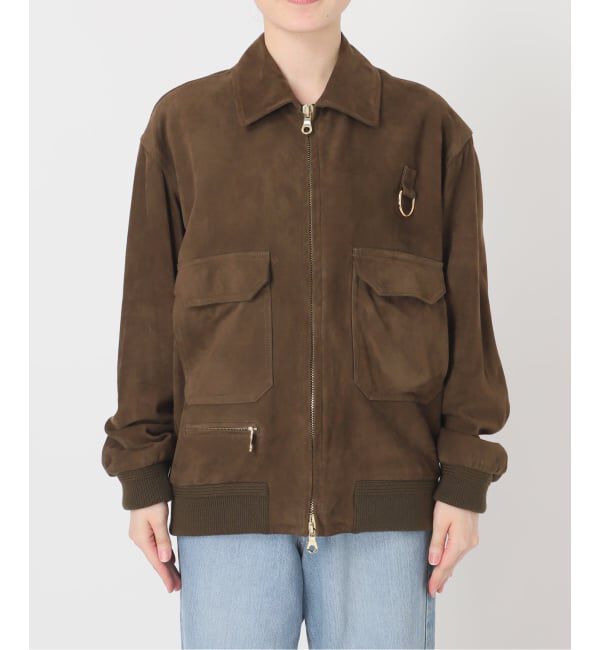IENA「CINQUANTA/チンクアンタ 別注SWEDISH MILITARY TYPE BLOUSON ブルゾン R-530」|ライダースジャケット|