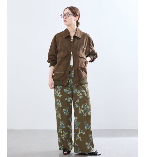 IENA「CINQUANTA/チンクアンタ 別注SWEDISH MILITARY TYPE BLOUSON ブルゾン R-530」|ライダースジャケット|
