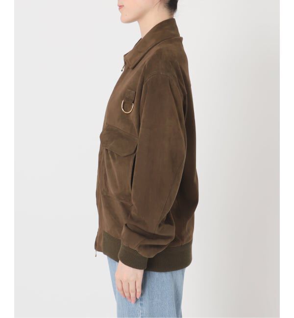 IENA「CINQUANTA/チンクアンタ 別注SWEDISH MILITARY TYPE BLOUSON ブルゾン R-530」|ライダースジャケット|