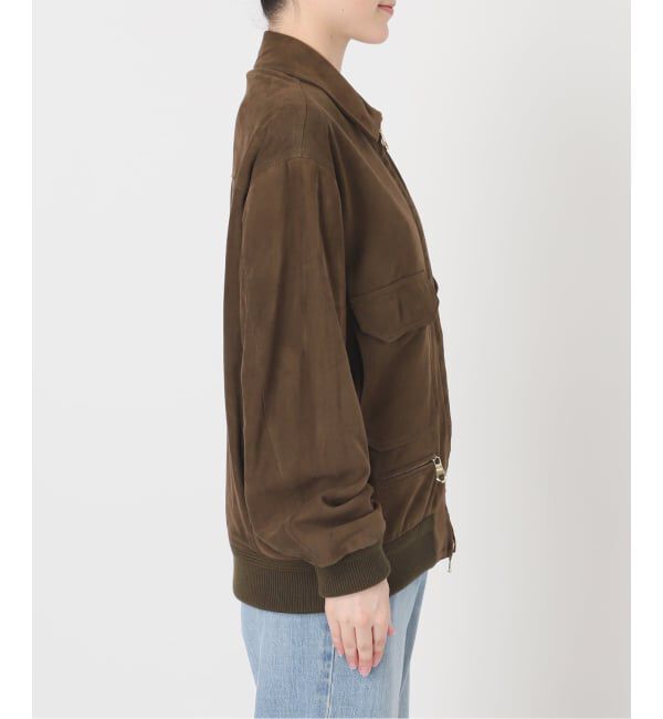 IENA「CINQUANTA/チンクアンタ 別注SWEDISH MILITARY TYPE BLOUSON ブルゾン R-530」|ライダースジャケット|