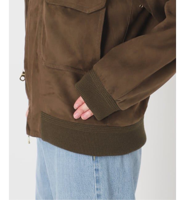 IENA「CINQUANTA/チンクアンタ 別注SWEDISH MILITARY TYPE BLOUSON ブルゾン R-530」|ライダースジャケット|