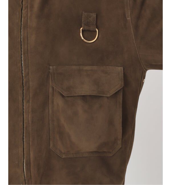 IENA「CINQUANTA/チンクアンタ 別注SWEDISH MILITARY TYPE BLOUSON ブルゾン R-530」|ライダースジャケット|
