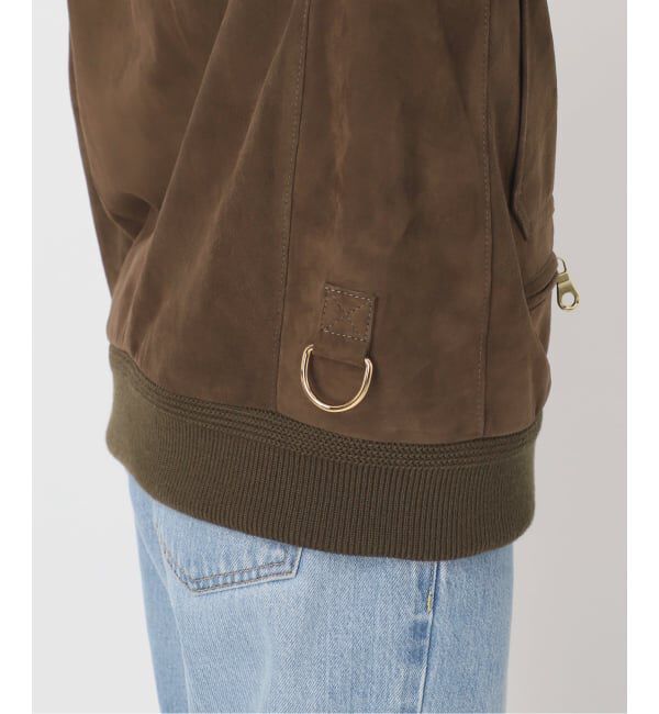 IENA「CINQUANTA/チンクアンタ 別注SWEDISH MILITARY TYPE BLOUSON ブルゾン R-530」|ライダースジャケット|