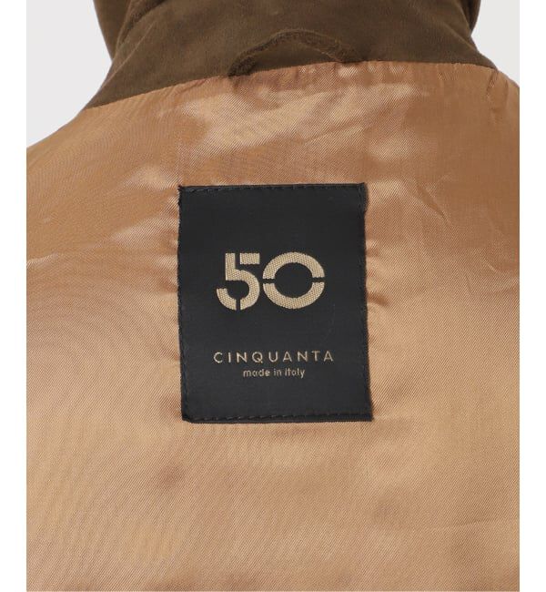 IENA「CINQUANTA/チンクアンタ 別注SWEDISH MILITARY TYPE BLOUSON ブルゾン R-530」|ライダースジャケット|