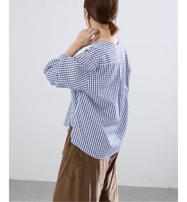 IENA「《新色/追加》MA/RE/マレ カシュクールシャツ SIGNITURE SH」|シャツ・ブラウス|