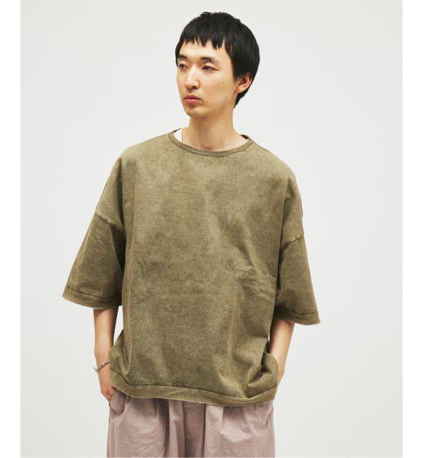 J.S.Homestead「J.S.Homestead / オーバーラージ ポンチョ ショートスリーブ Tシャツ」|Tシャツ・カットソー|