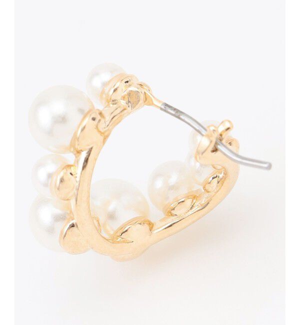 組曲「ランダムパールライクリング ピアス」|ピアス|