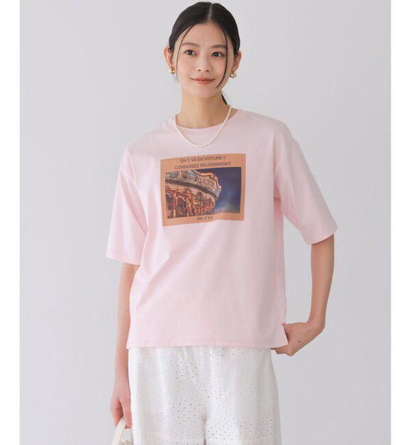 組曲「チャットフォト Ｔシャツ」|Tシャツ・カットソー|ピンク系