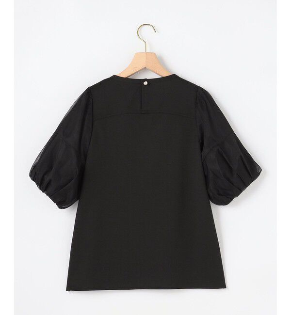 組曲「【WEB限定】コットンポンチ チュールコンビ カットソー」|Tシャツ・カットソー|