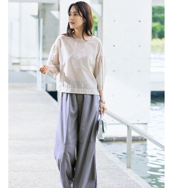 自由区「【SHIHOさん着用・大ぶり】スワール ピアス」|ネックレス|