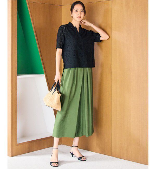 自由区「【SHIHOさん着用・可変デザイン・季節を彩る素材】ワイドライフィア トートバッグ」|トートバッグ|