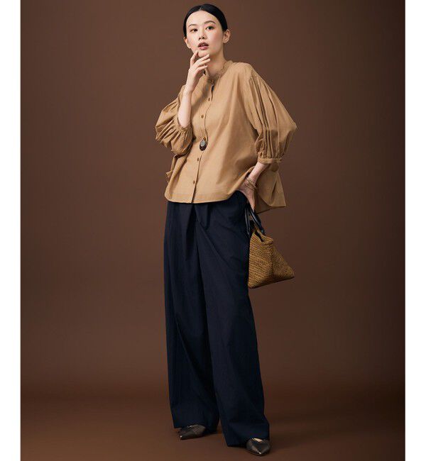 自由区「【SHIHOさん着用・機能性抜群・旬シルエット】ファンクショナルブロード カーブパンツ」|その他|