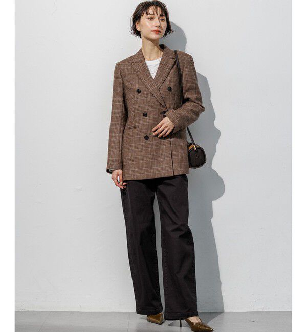23区「【見上愛さん・滝沢眞規子さん着用/VERY・Oggi掲載】23区DENIM ストレッチ ワイドパンツ」|デニム|