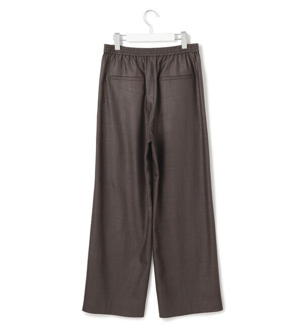 23区「【接触冷感/UVカット/洗える】ドライスラブストレッチ ワイド パンツ」|その他|