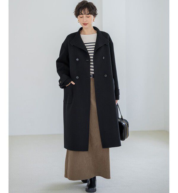 23区「【VERY掲載】MANTECOPureリバー スタンドカラーコート」|その他|