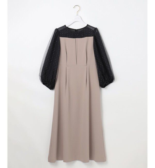 any SiS「【Lily Calin】シャイニードットコンビ ドレス」|ドレス|
