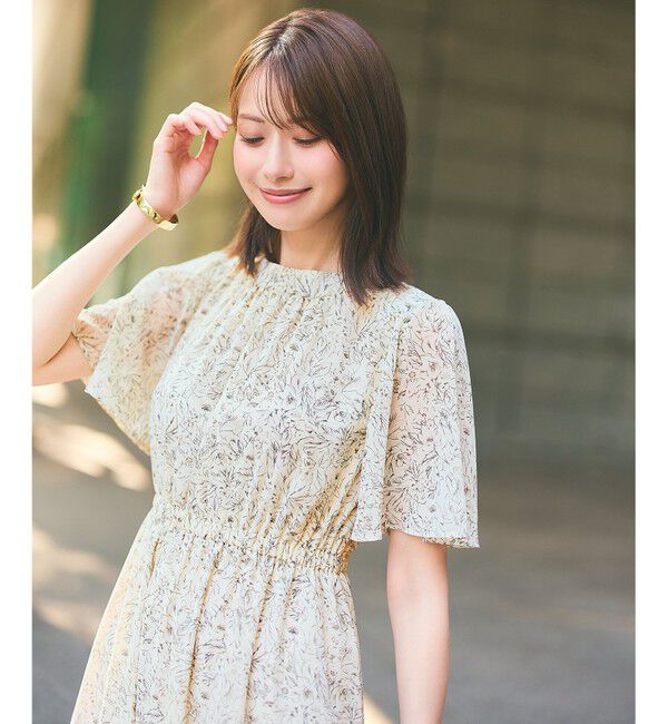 ANY SIS「【洗える】プリント ワンピース」|ワンピース|