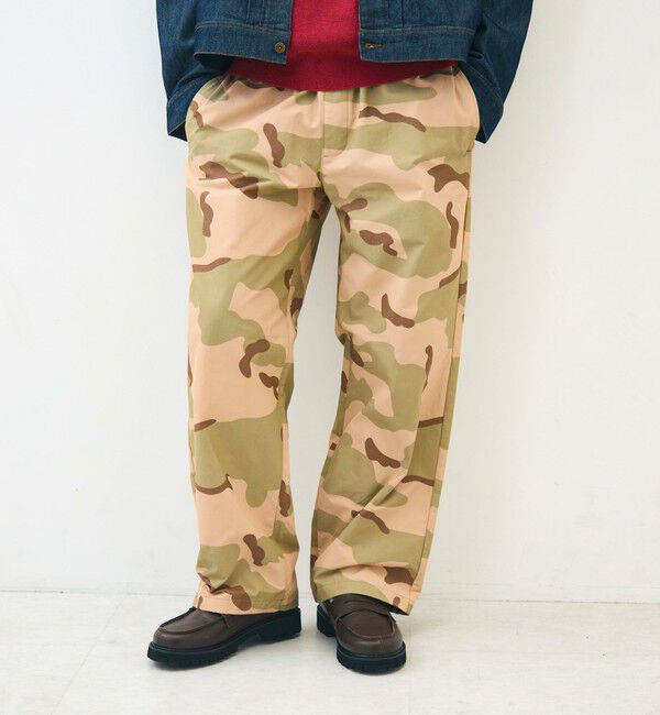 GLOSTER「【人気シリーズ/UNISEX/5色展開】GOODNESS イージーパンツ 無地/迷彩」|チノ|