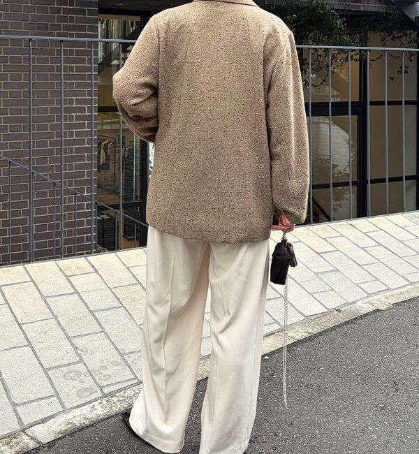  「ネップツイードジャケットコート」|その他|