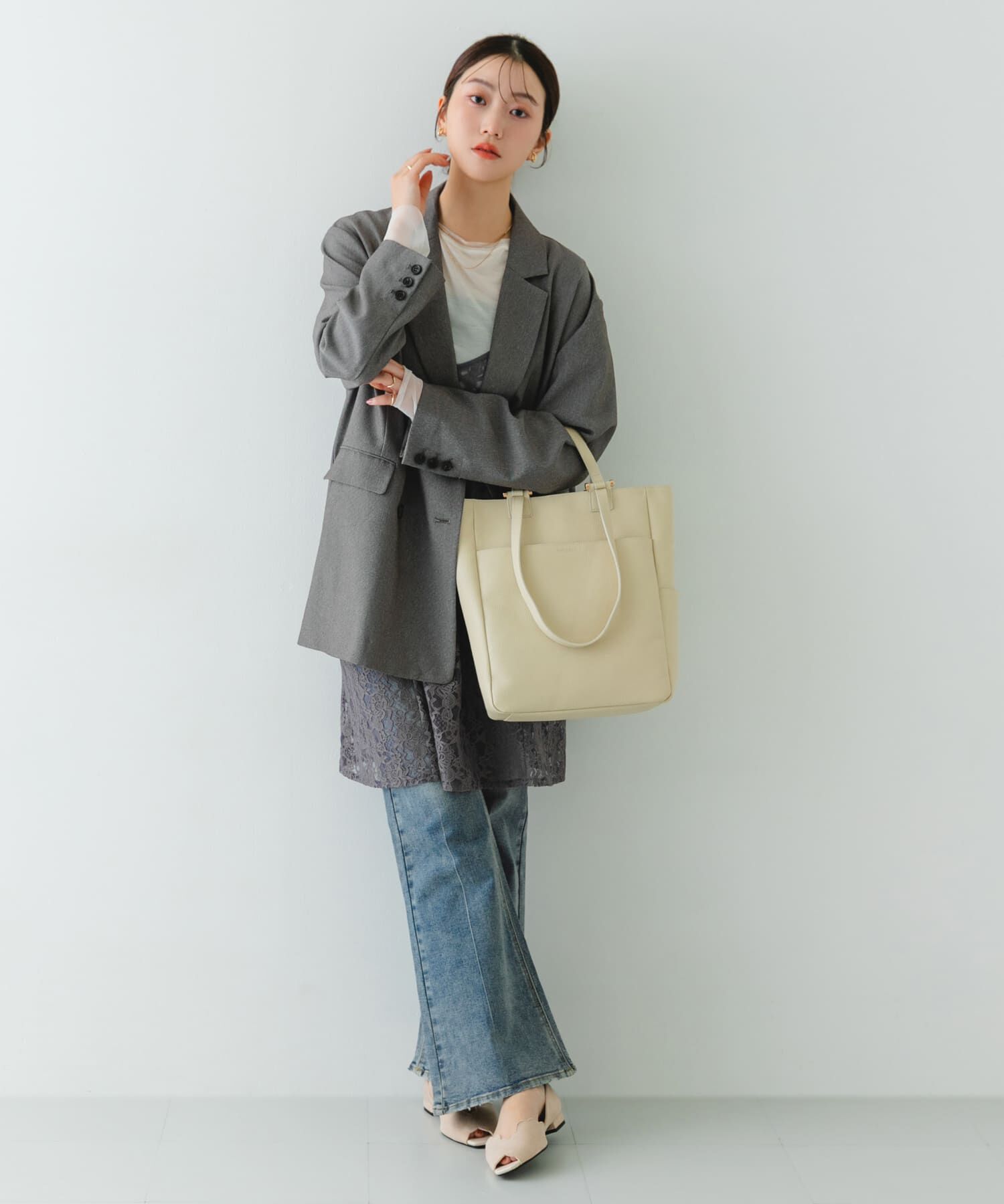 RODE SKO「ピープトゥスカラップセパレートサンダル」|サンダル|