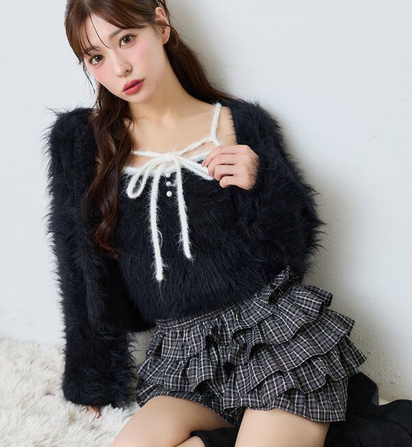  「【セットアップ可能】フリルショートパンツ」|その他|