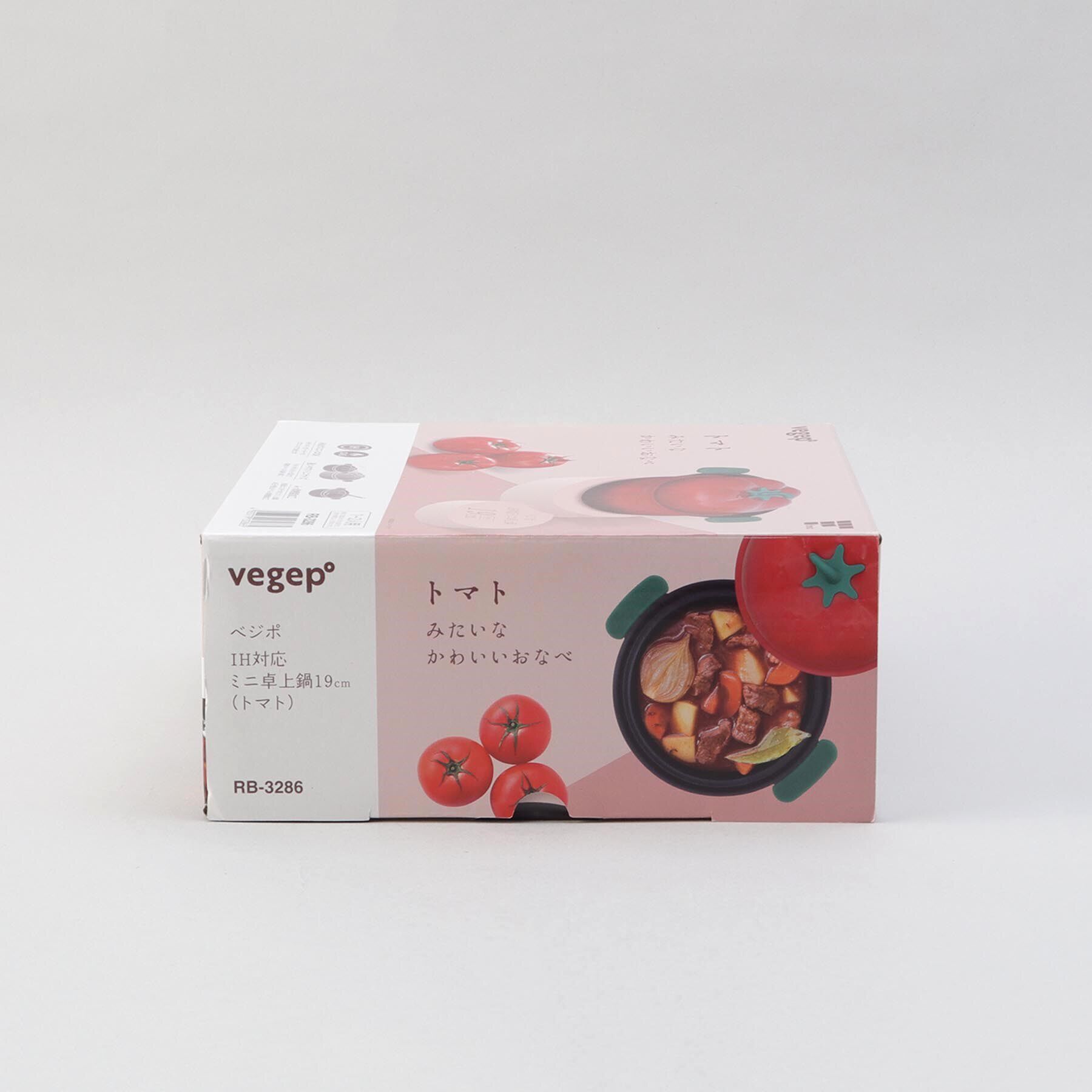 212 KITCHEN STORE「べジポ IH対応ミニ卓上鍋 19cm トマト」|食器・キッチングッズ|