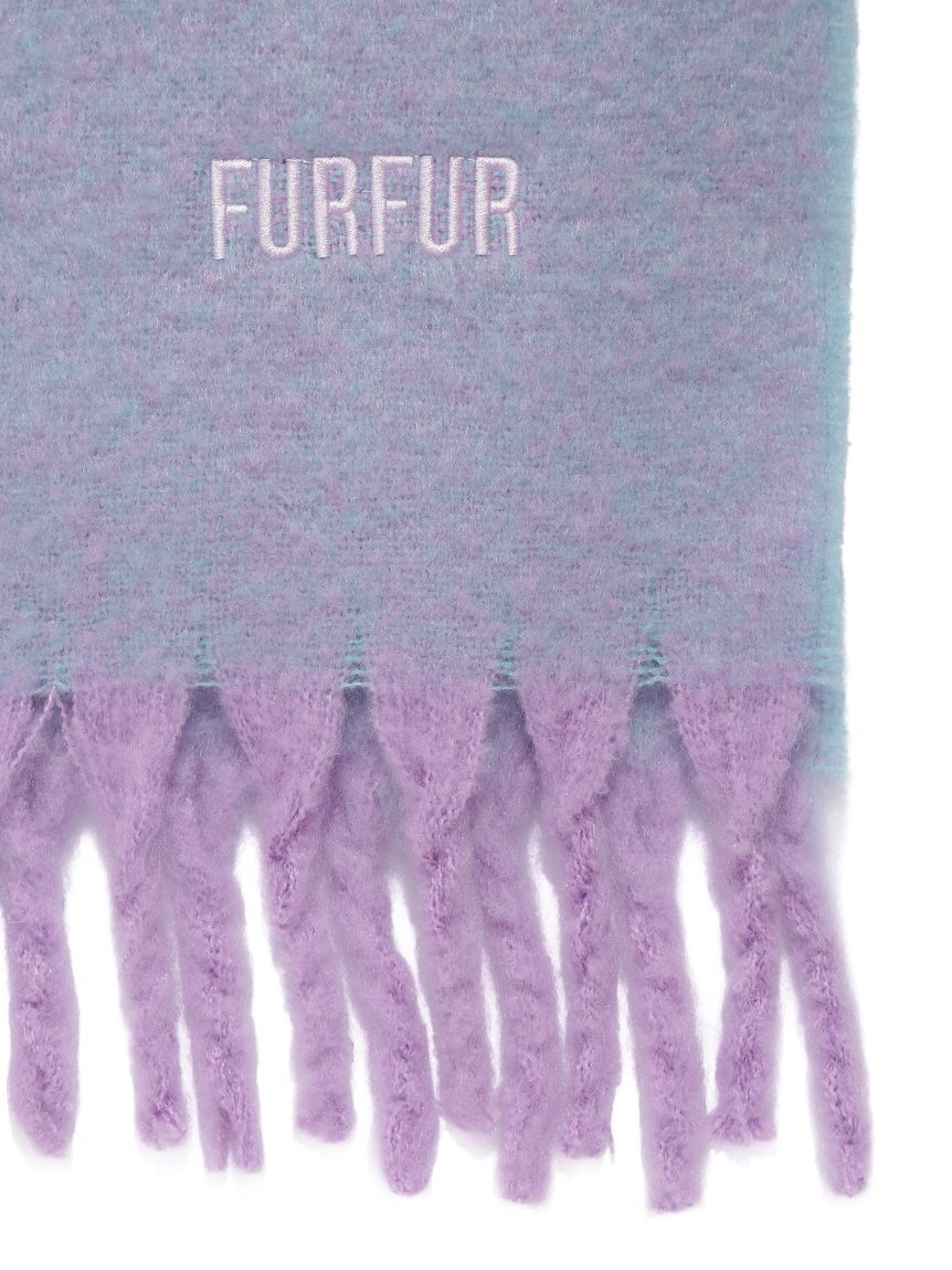 FURFUR「バイカラーマフラー」|マフラー|