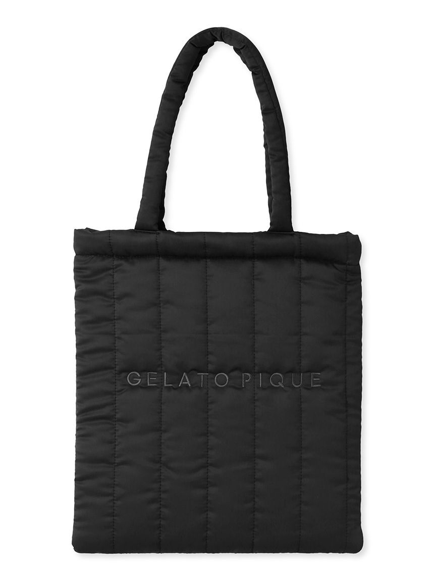 gelato pique「【ONLINE限定】キルティングトートバッグ」|トートバッグ|BLK