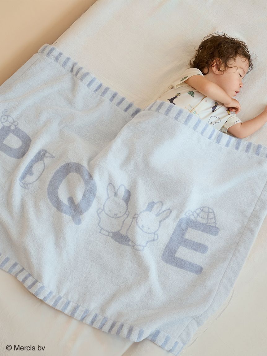 GELATO PIQUE KIDS & BABY「【Dick Bruna】【BABY】ワンポイントロゴジャガードタオルケット」|その他ベビー用品|BLU