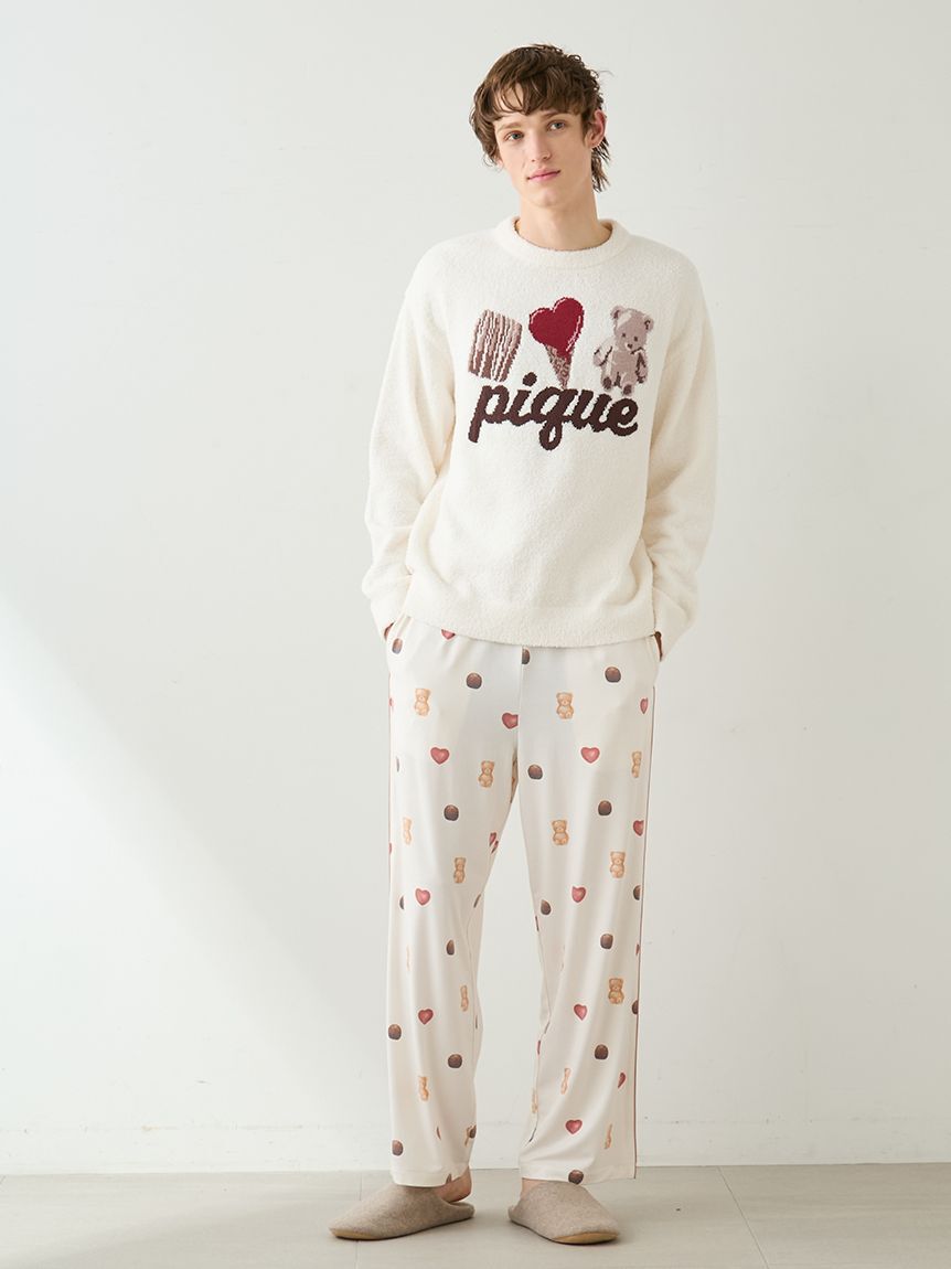 GELATO PIQUE HOMME「【HOMME】ワンポイントジャガードプルオーバー」|プルオーバー|