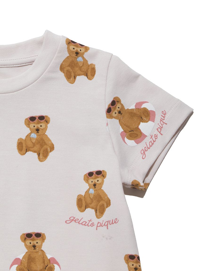 GELATO PIQUE KIDS & BABY「【BABY】【接触冷感】サマーベア柄ロンパース」|ロンパース|