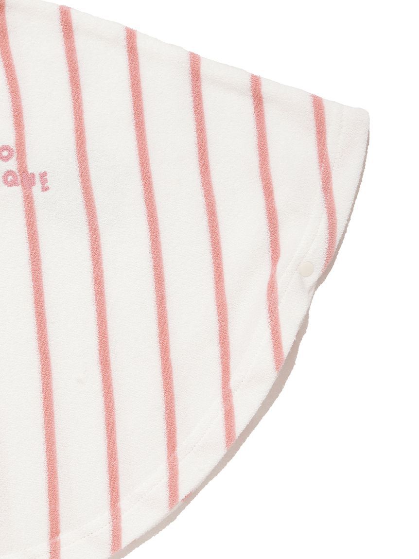 GELATO PIQUE KIDS & BABY「【BABY】【UVカット】ストライプパイルポンチョ」|その他ベビーウェア|
