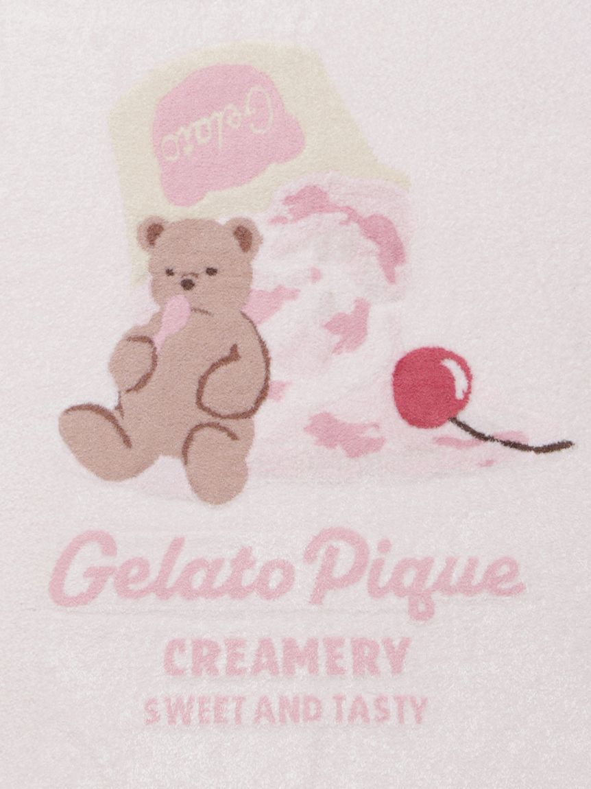 GELATO PIQUE KIDS & BABY「【ラッピング済み】【BABY】スムーズィーアイスクリームベアブランケット&マルチクリップSET」|その他ベビー用品|