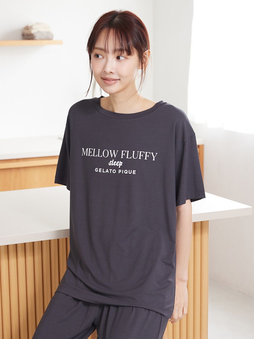 gelato pique「【接触冷感】COOLレーヨンロゴTシャツ」|ルームウェア|DGRY
