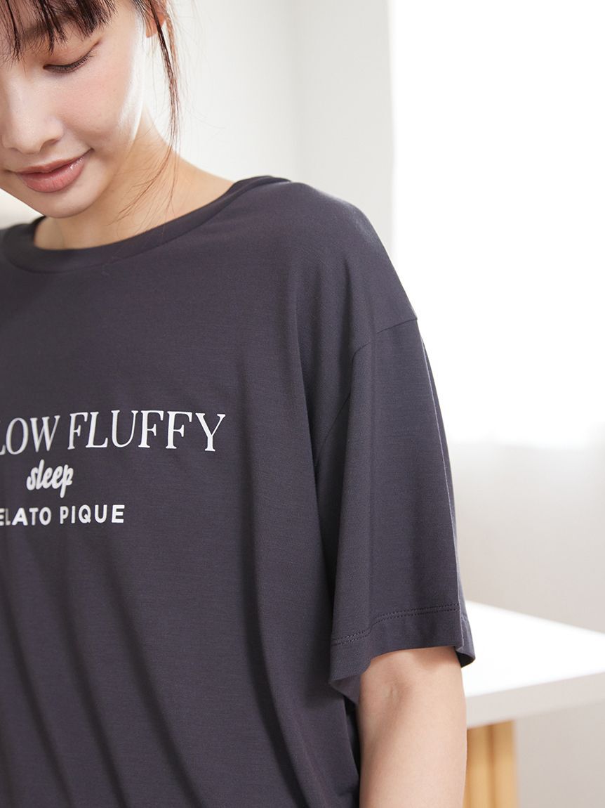 gelato pique「【接触冷感】COOLレーヨンロゴTシャツ」|ルームウェア|