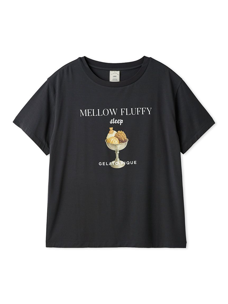 gelato pique「【接触冷感】COOLレーヨンデザートロゴTシャツ」|ルームウェア|DGRY