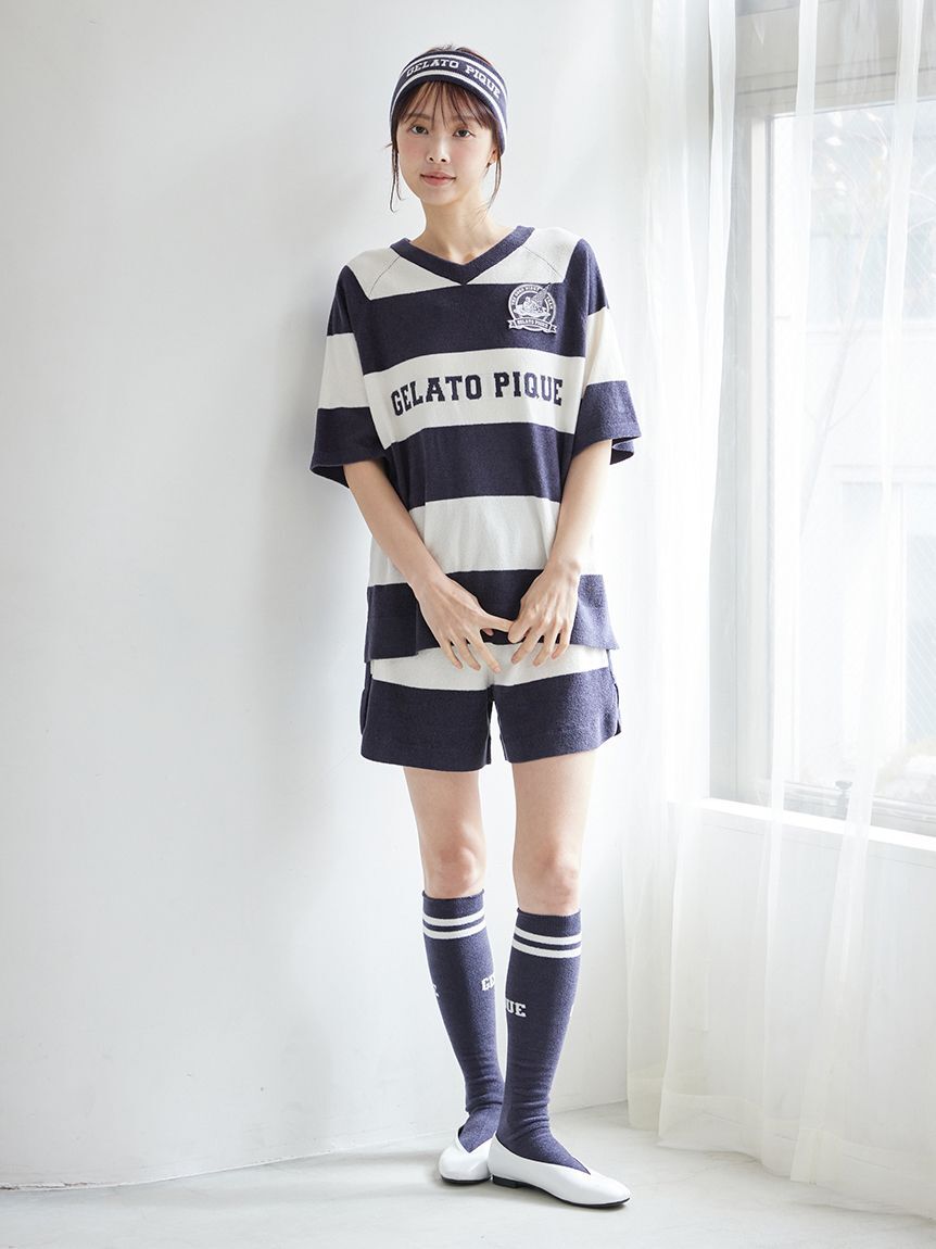 gelato pique「エアリーモコスポーティショートパンツ」|ルームウェア|