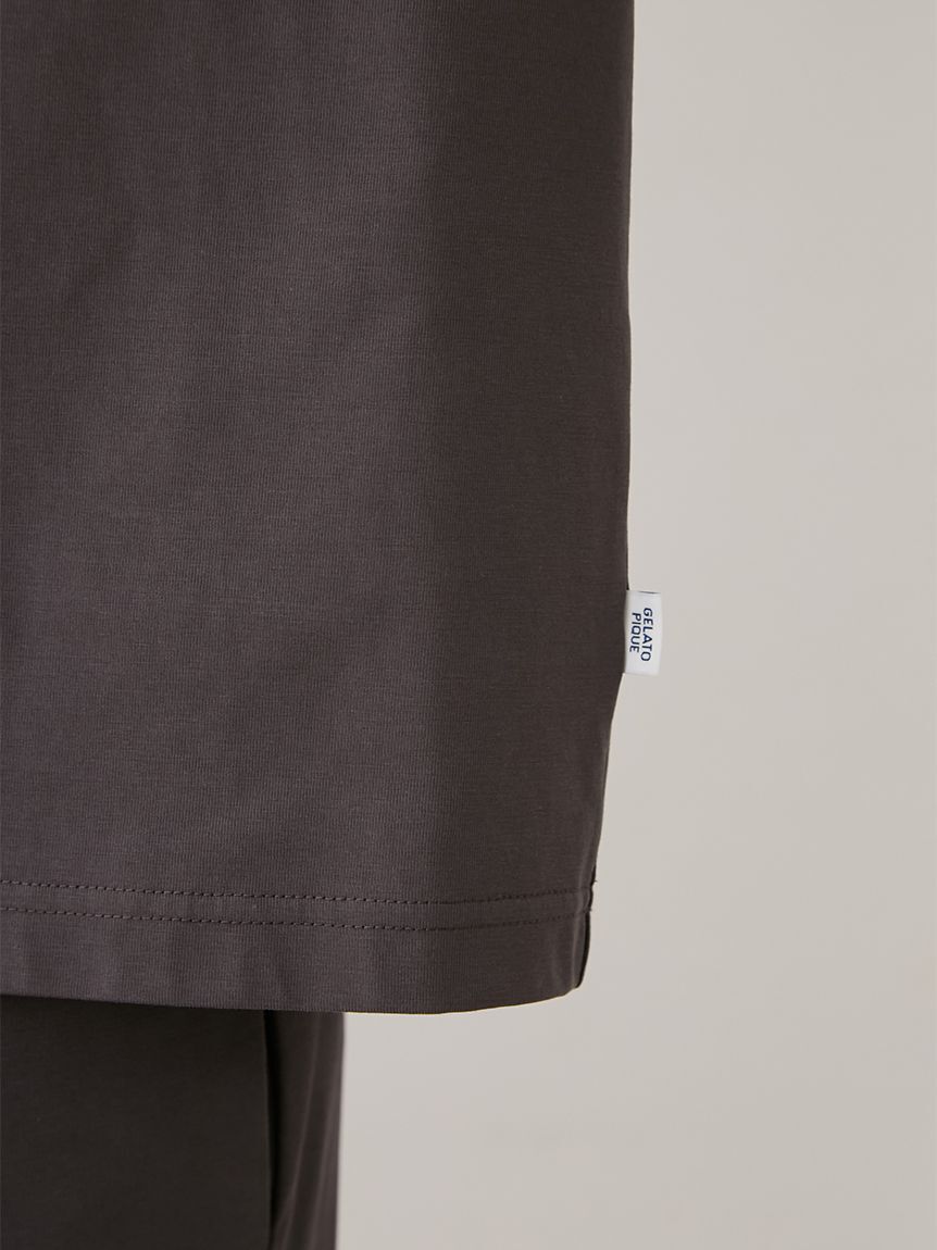 GELATO PIQUE HOMME「【HOMME】【接触冷感】モーニングドッグプリントTシャツ」|ルームウェア|