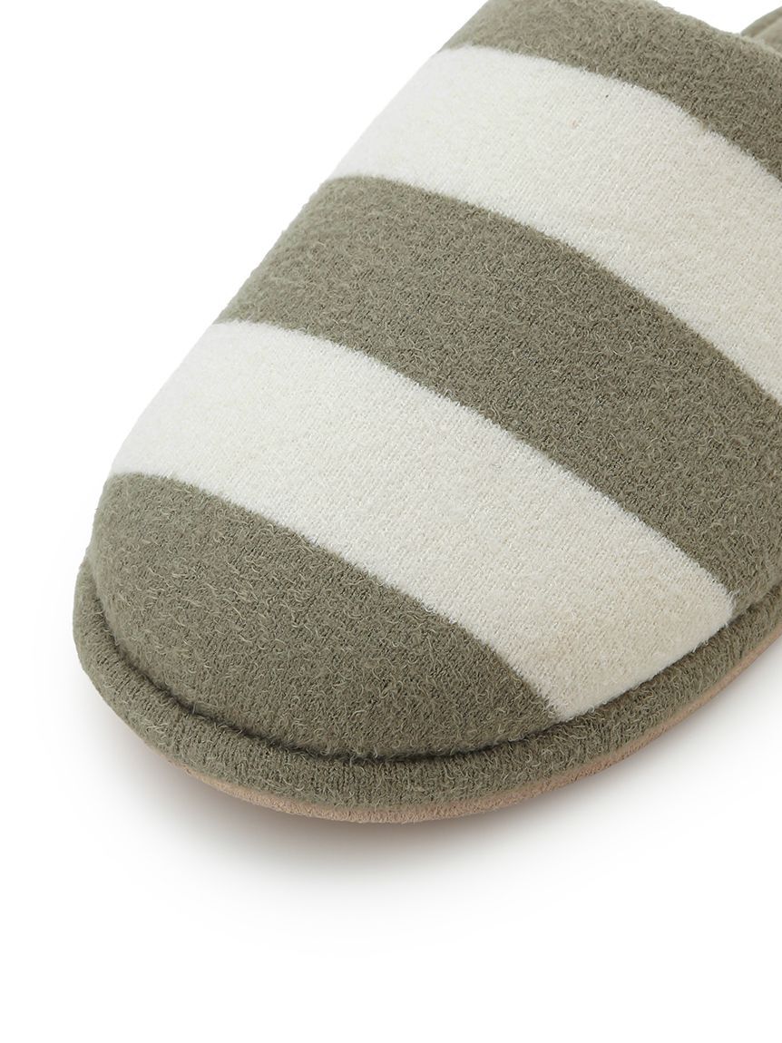 GELATO PIQUE HOMME「【HOMME】【接触冷感】【UVカット】スムーズィーliteクール2ボーダールームシューズ」|その他|