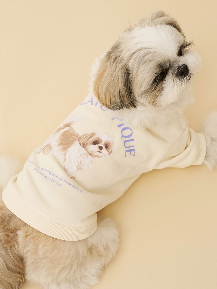  GELATO PIQUE CAT&DOG「【CAT&DOG】お散歩ドッグ裏毛プルオーバー」|その他|CRM