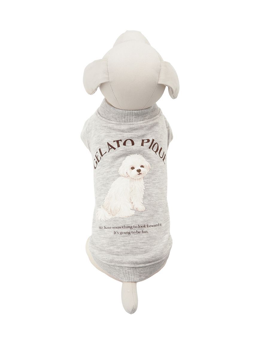  GELATO PIQUE CAT&DOG「【CAT&DOG】お散歩ドッグ裏毛プルオーバー」|その他|