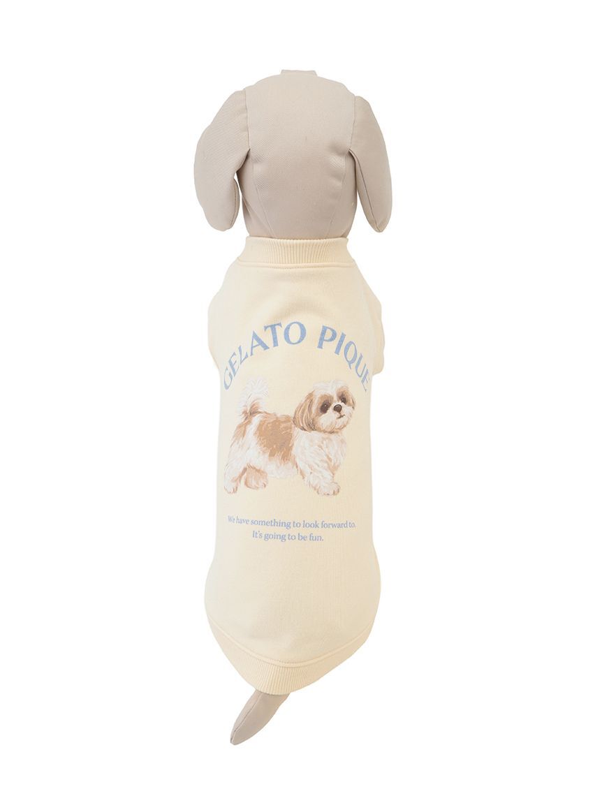  GELATO PIQUE CAT&DOG「【CAT&DOG】お散歩ドッグ裏毛プルオーバー」|その他|