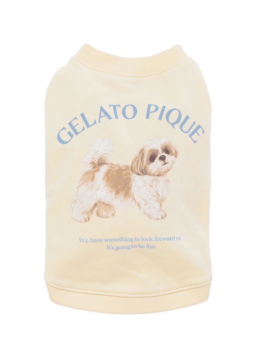  GELATO PIQUE CAT&DOG「【CAT&DOG】お散歩ドッグ裏毛プルオーバー」|その他|