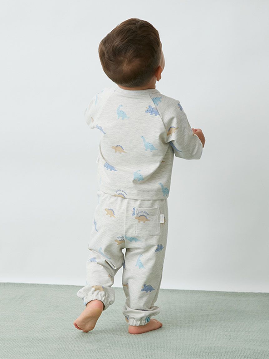 GELATO PIQUE KIDS & BABY「【BABY】ダイナソー柄ロンT」|その他ベビーウェア|