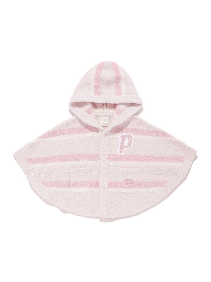 GELATO PIQUE KIDS & BABY「【BABY】エアリーモコランダムボーダーポンチョ」|その他ベビーウェア|